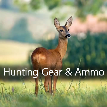 Hunting Blinds, Hunting Gear, Ammo, Ammunition, Knives, Apparel, Deer Corn, Hog Corn, Feeders, Bait